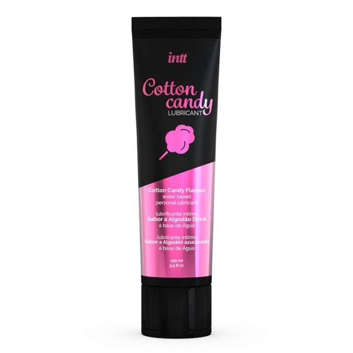 INTT LUBRICANTS - INTIMATE WATER-BASED LUBRICANT DELICIOUS COTTON SWEET FLAVOR