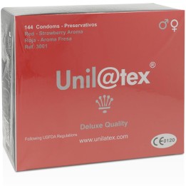 UNILATEX - RED / STRAWBERRY PRESERVATIVES 144 UNITS