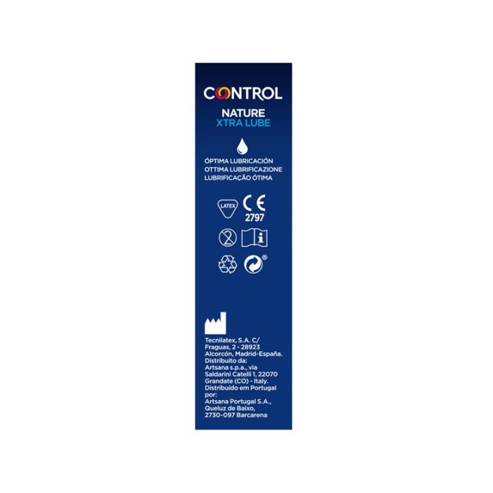 CONTROL - ADAPTA NATURE EXTRALUBE CONDOMS 12 UNITS