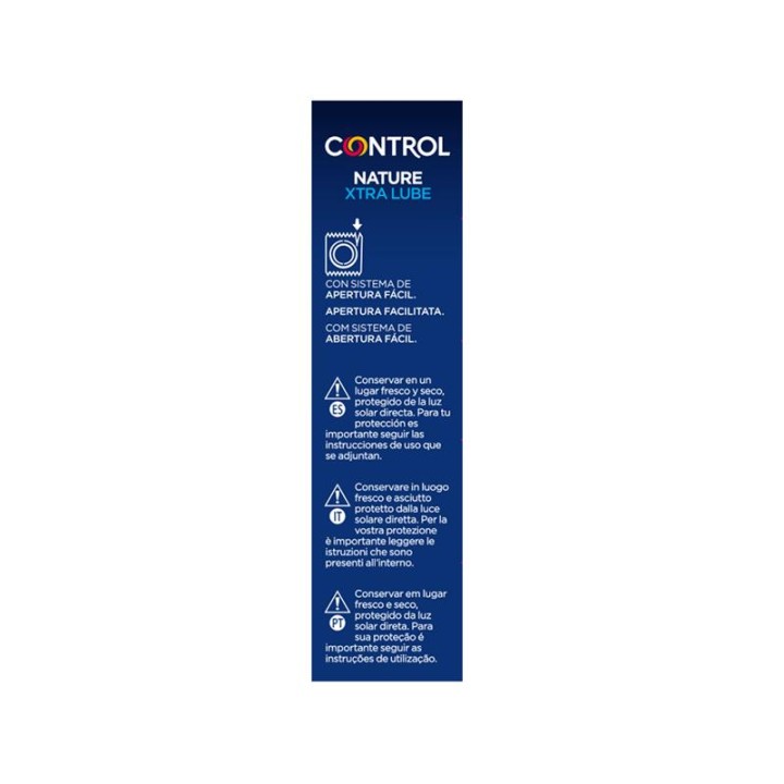 CONTROL - ADAPTA NATURE EXTRALUBE CONDOMS 12 UNITS