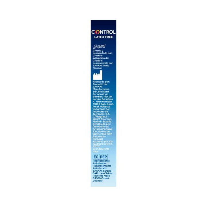 CONTROL - FREE SIN LATEX CONDOMS 5 UNITS