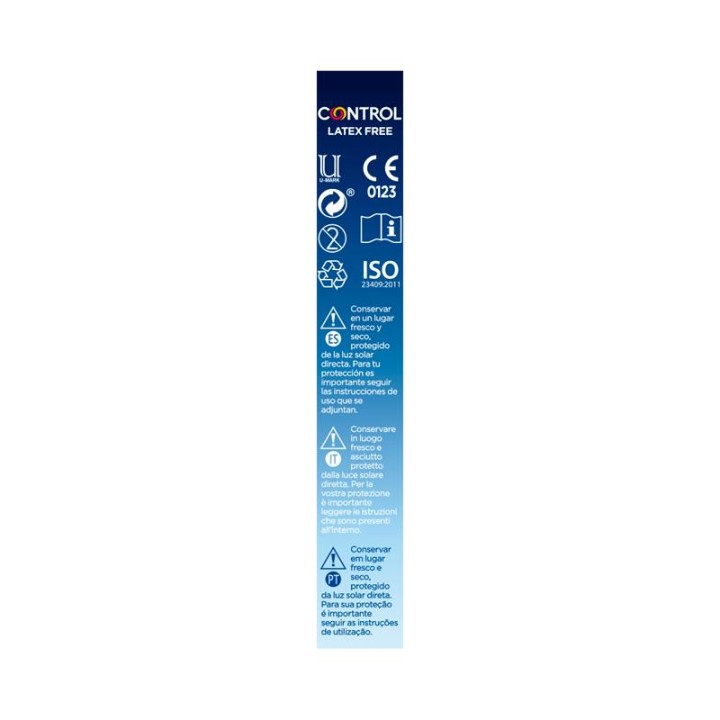 CONTROL - FREE SIN LATEX CONDOMS 5 UNITS