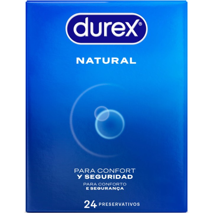 DUREX - NATURAL CONDOMS 24 UNITS
