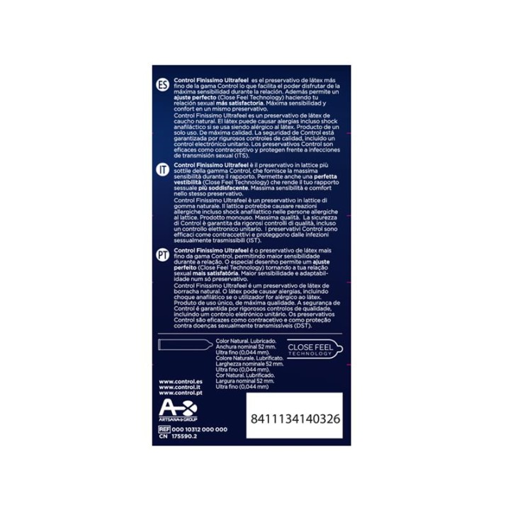 CONTROL - ADAPTA FINISSIMO ULTRAFEEL 10 UNITS