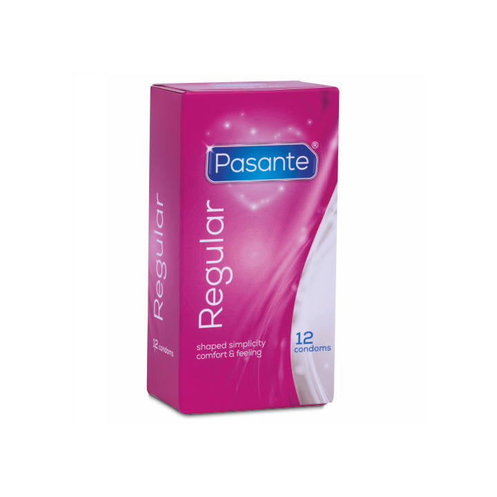PASANTE - REGULAR CONDOMS 12 PACK