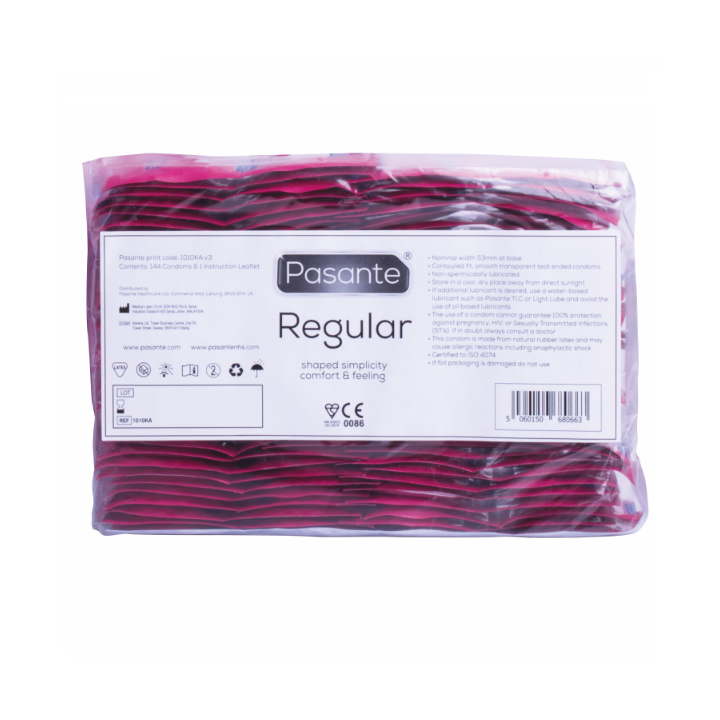 PASANTE - CONDOM REGULAR RANGE 144 UNITS