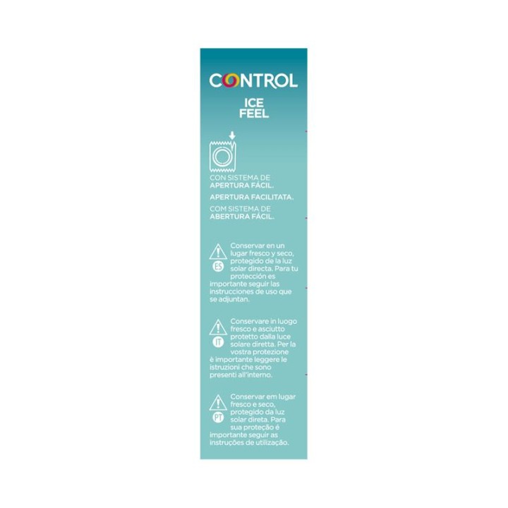 CONTROL - ICE FEEL COOL EFFECT 10 UNITS