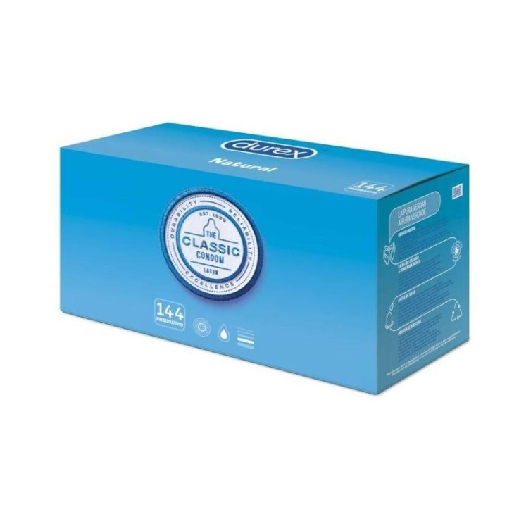 DUREX - NATURAL SLIM FIT BASIC 144 UNITS