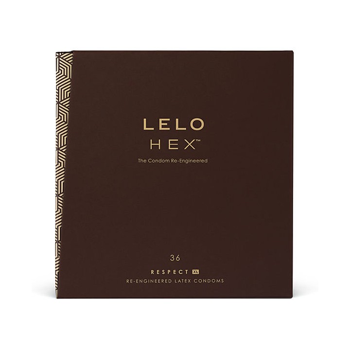 LELO - HEX CONDOMS RESPECT XL 36 PACK