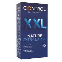 CONTROL - NATURE 2XTRA LARGE XXL CONDOMS - 12 UNITS