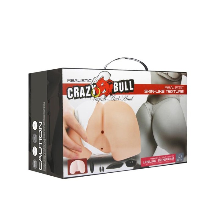 CRAZY BULL - REALISTIC VAGINA AND ANUS WITH VIBRATION POSITION 4