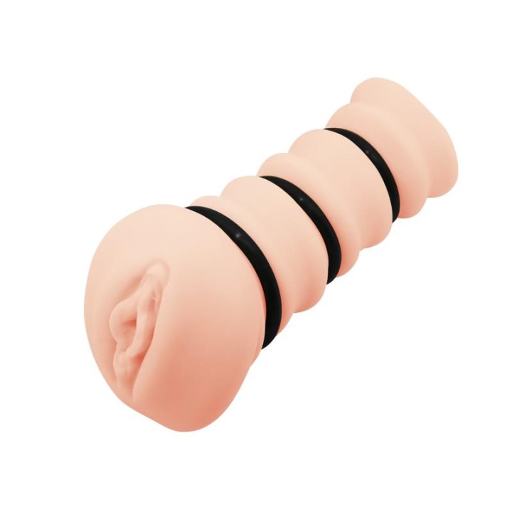 CRAZY BULL - MASTURBADOR WITH RINGS VAGINA MODEL 2