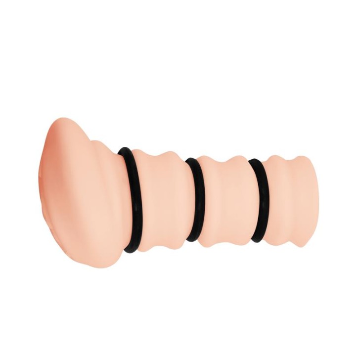 CRAZY BULL - MASTURBADOR WITH RINGS VAGINA MODEL 2