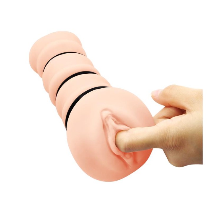 CRAZY BULL - MASTURBADOR WITH RINGS VAGINA MODEL 2