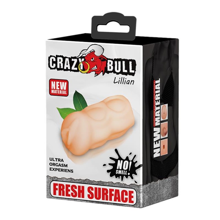 CRAZY BULL - LILLIAN VAGINA MASTURBATOR 13 CM