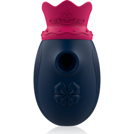 INTENSE - CLITORIS STIMULATOR 10 SUCTION AND LICKING MODES - BLUE