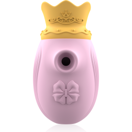 INTENSE - CLITORIS STIMULATOR 10 SUCTION AND LICKING MODES - PINK