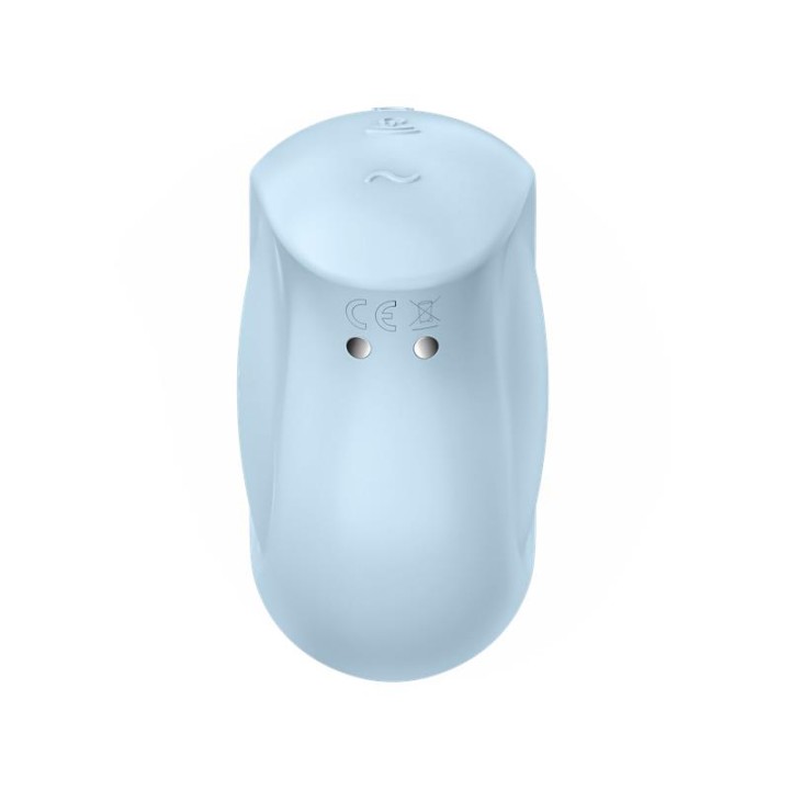 SATISFYER - SUGAR RUSH AIR PULSE STIMULATOR & VIBRATOR BLUE