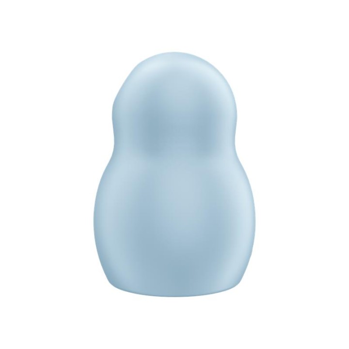 SATISFYER - PRO TO GO 1 DOUBLE AIR PULSE STIMULATOR & VIBRATOR BLUE