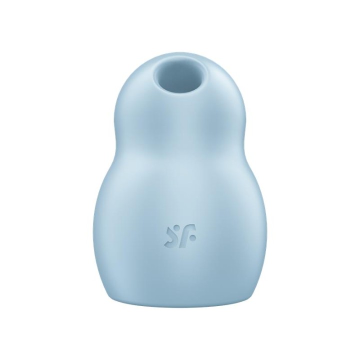 SATISFYER - PRO TO GO 1 DOUBLE AIR PULSE STIMULATOR & VIBRATOR BLUE