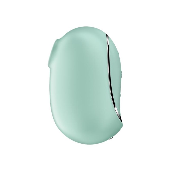 SATISFYER - PRO TO GO 2 DOUBLE AIR PULSE STIMULATOR & VIBRATOR GREEN