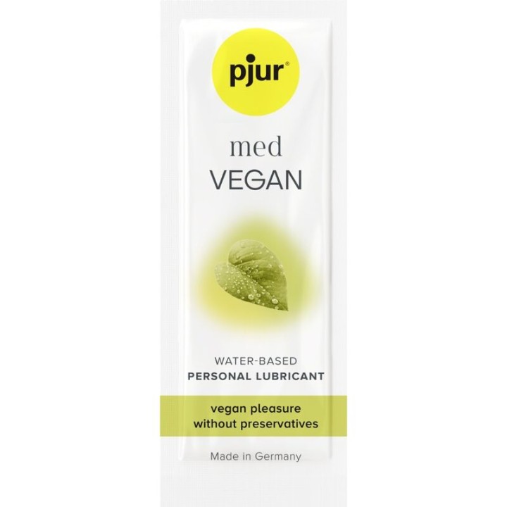 PJUR - MED VEGAN GLIDE WATER BASED LUBRICANT 2 ML