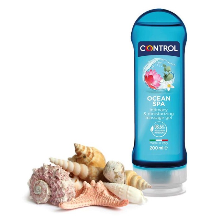 CONTROL - 2 EN 1 MASSAGE & PLEASURE MEDITERRANEAN SEA 200 ML