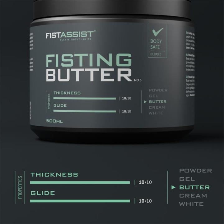 COBECO - FIST ASSIST BUTTER LUBRICANT OIL-BASED 500 ML