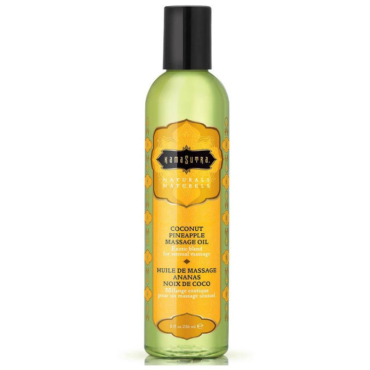 KAMASUTRA - NATURALS PIÑA COLADA MASSAGE OIL 236ML