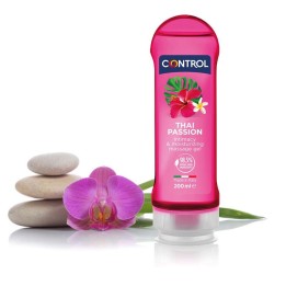 CONTROL - 2 EN 1 MASSAGE & PLEASURE THAI PASSION 200 ML