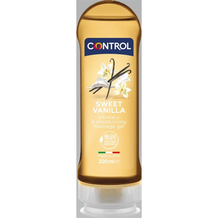CONTROL - 2 EN 1 MASSAGE & PLEASURE MADAGASCAR SWEETNESS 200 ML