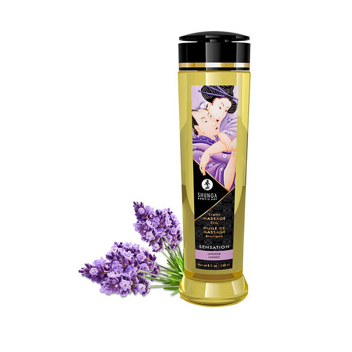 SHUNGA - SENSATION EROTIC MASSAGE OIL 240 ML