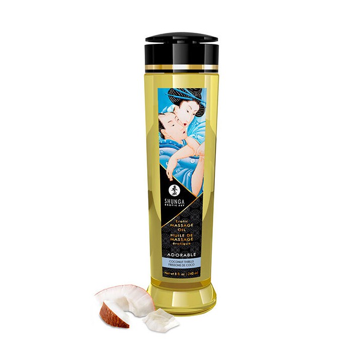 SHUNGA - ADORABLE EROTIC MASSAGE OIL 240 ML