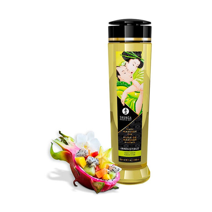 SHUNGA - IRRESISTIBLE EROTIC MASSAGE OIL 240ML