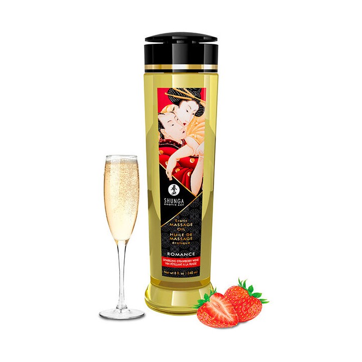 SHUNGA - EROTIC ROMANCE MASSAGE OIL 240 ML