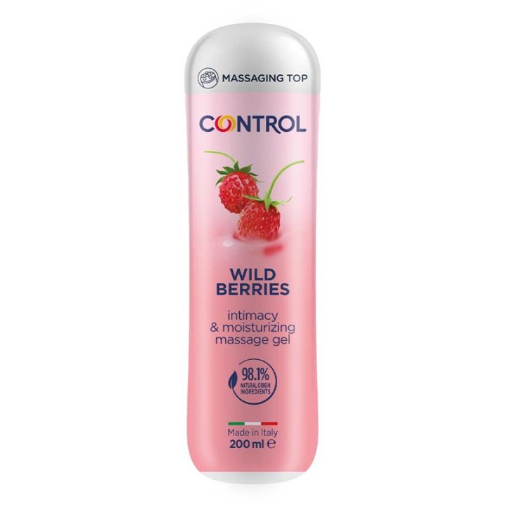 CONTROL - MASSAGE GEL 3 IN 1 WILD BERRIES 200 ML