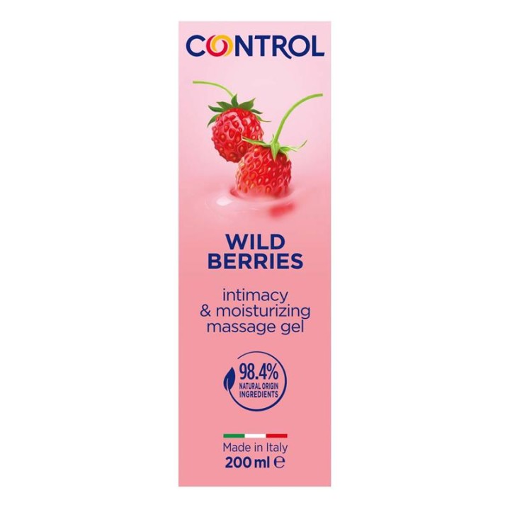 CONTROL - MASSAGE GEL 3 IN 1 WILD BERRIES 200 ML