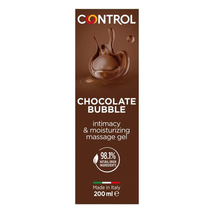 CONTROL - MASSAGE GEL 3 IN 1 CHOCOLATE BUBBLE 200 ML