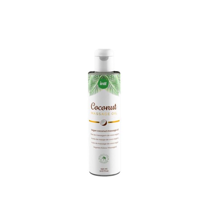 INTT - SWEET VEGAN MASSAGE OIL WITH RELAXING COCONUT FLAVORED