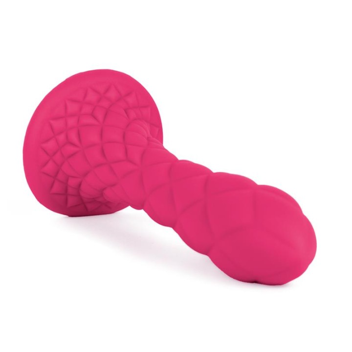 SILEXD - DREAMY DILDO FANTASY LIQUID SILICONE THERMOREACTIVE FUCHSIA 18.5 CM