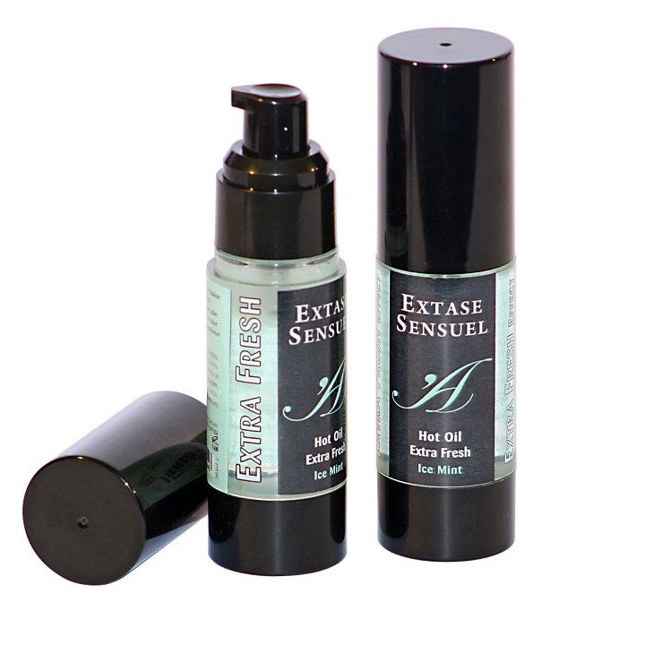 EXTASE SENSUAL - MASSAGE OIL WITH EXTRA FRESH ICE EFFECT 30 ML