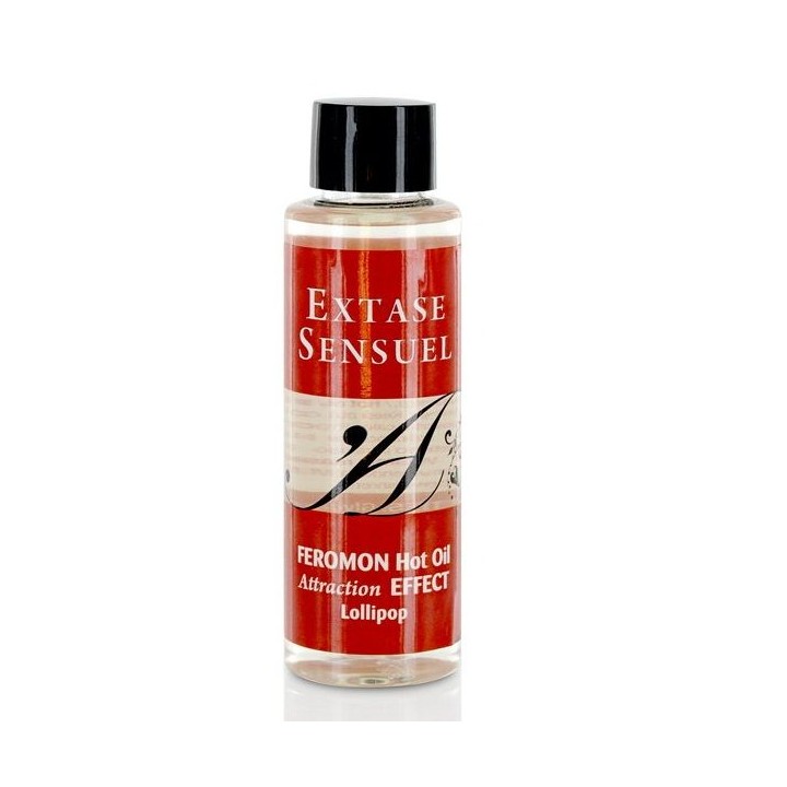 EXTASE SENSUAL - HEAT EFFECT MASSAGE OIL WITH PIRULET PHEROMONES 100 ML