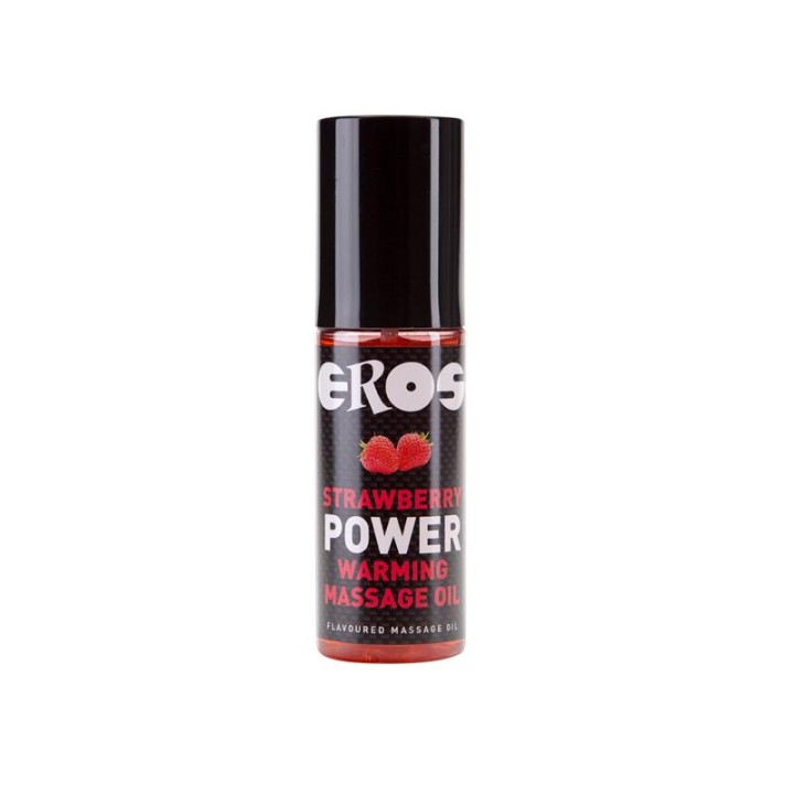 EROS STRAWBERRY POWER WARMING MASSAGE OIL