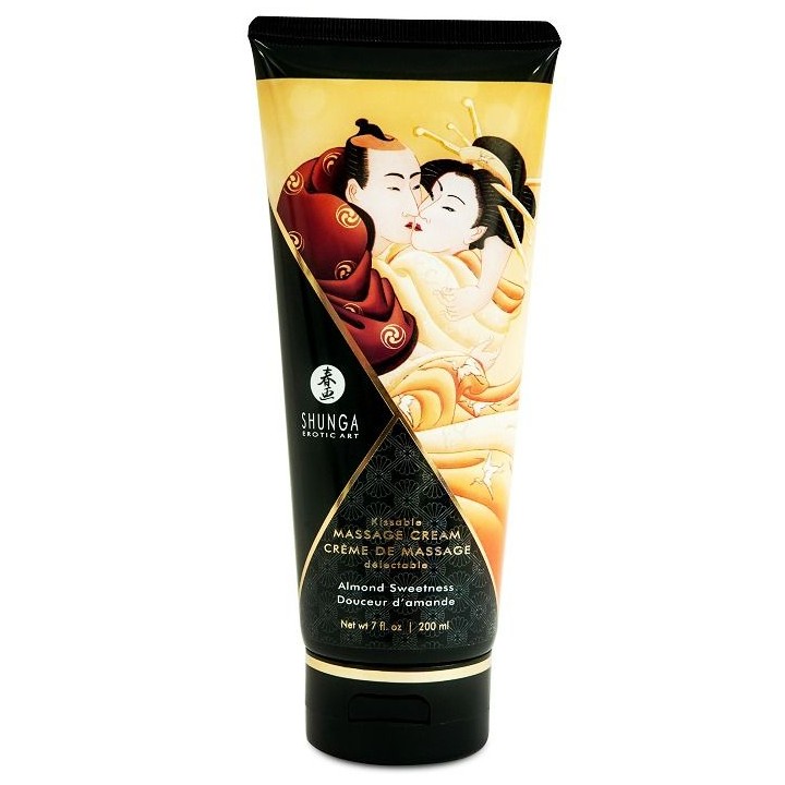 SHUNGA - SWEET ALMOND MASSAGE CREAM 200 ML