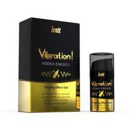 INTT - POWERFUL INTIMATE STIMULANT LIQUID VIBRATING GEL VODKA 15ML