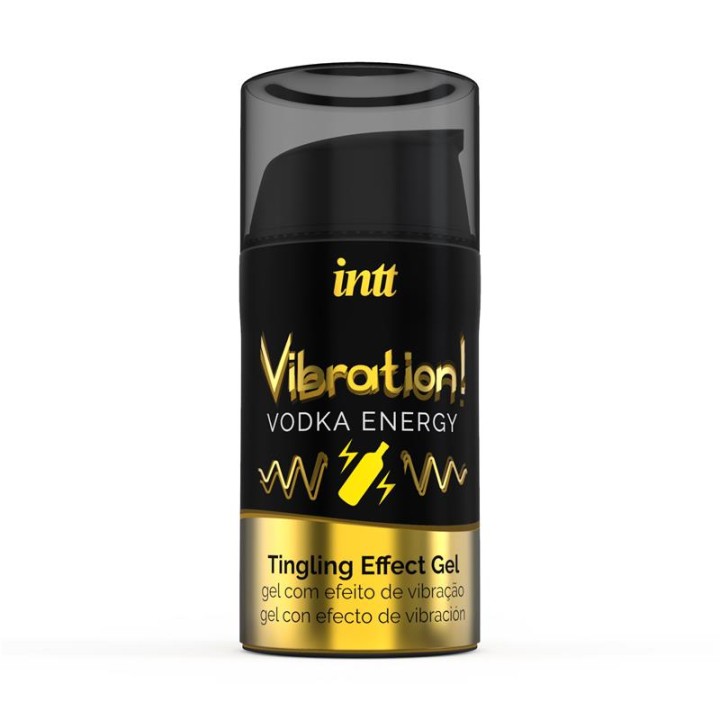 INTT - POWERFUL INTIMATE STIMULANT LIQUID VIBRATING GEL VODKA 15ML