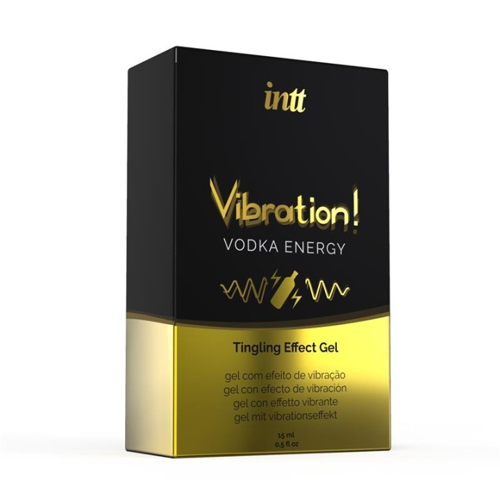 INTT - POWERFUL INTIMATE STIMULANT LIQUID VIBRATING GEL VODKA 15ML