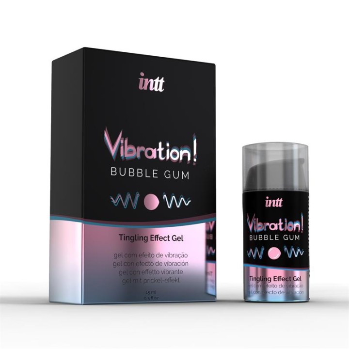 INTT - POWERFUL INTIMATE STIMULANT LIQUID VIBRATING GUM GUM 15ML