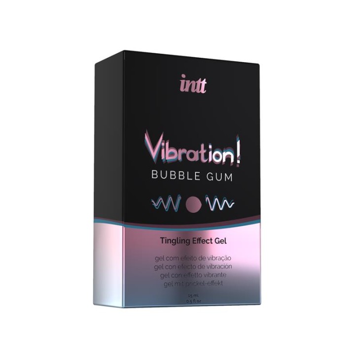 INTT - POWERFUL INTIMATE STIMULANT LIQUID VIBRATING GUM GUM 15ML