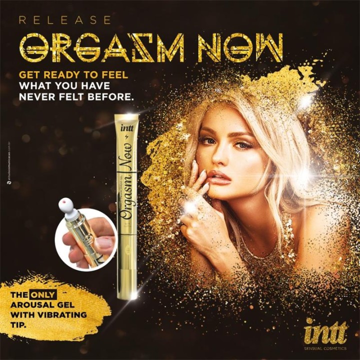 INTT LUBRICANTS - INTENSE VAGINAL STIMULATING GEL WITH VIBRATOR APPLICATOR